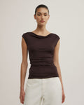 Draped Jersey T-Shirt