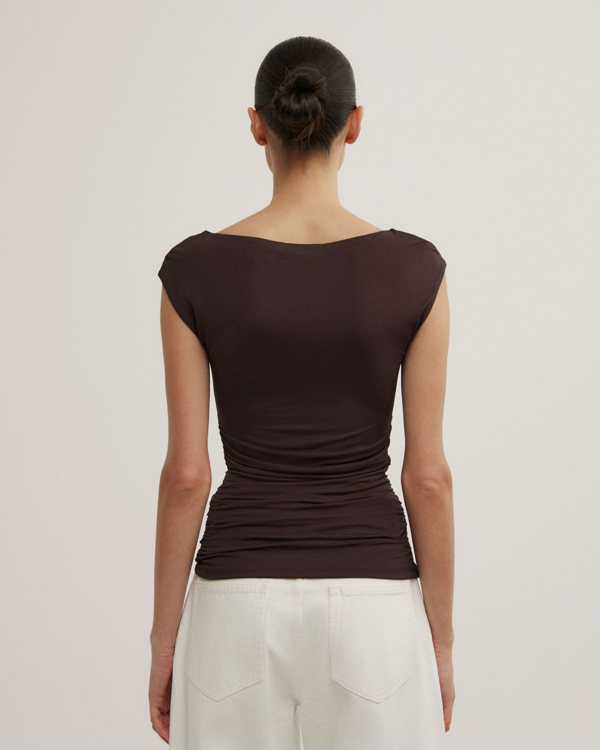 Draped Jersey T-Shirt
