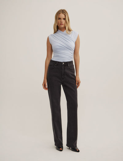Gather Wrap Bodysuit