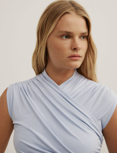Gather Wrap Bodysuit