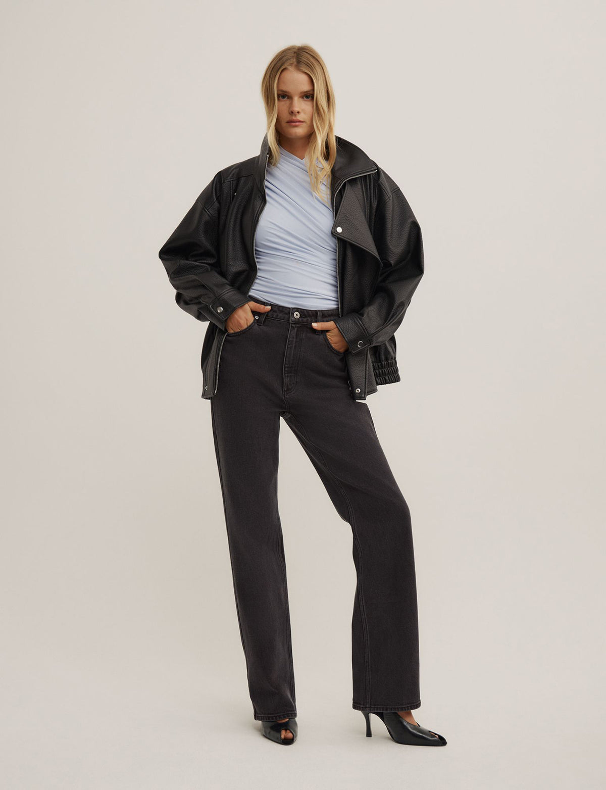 Gather Wrap Bodysuit