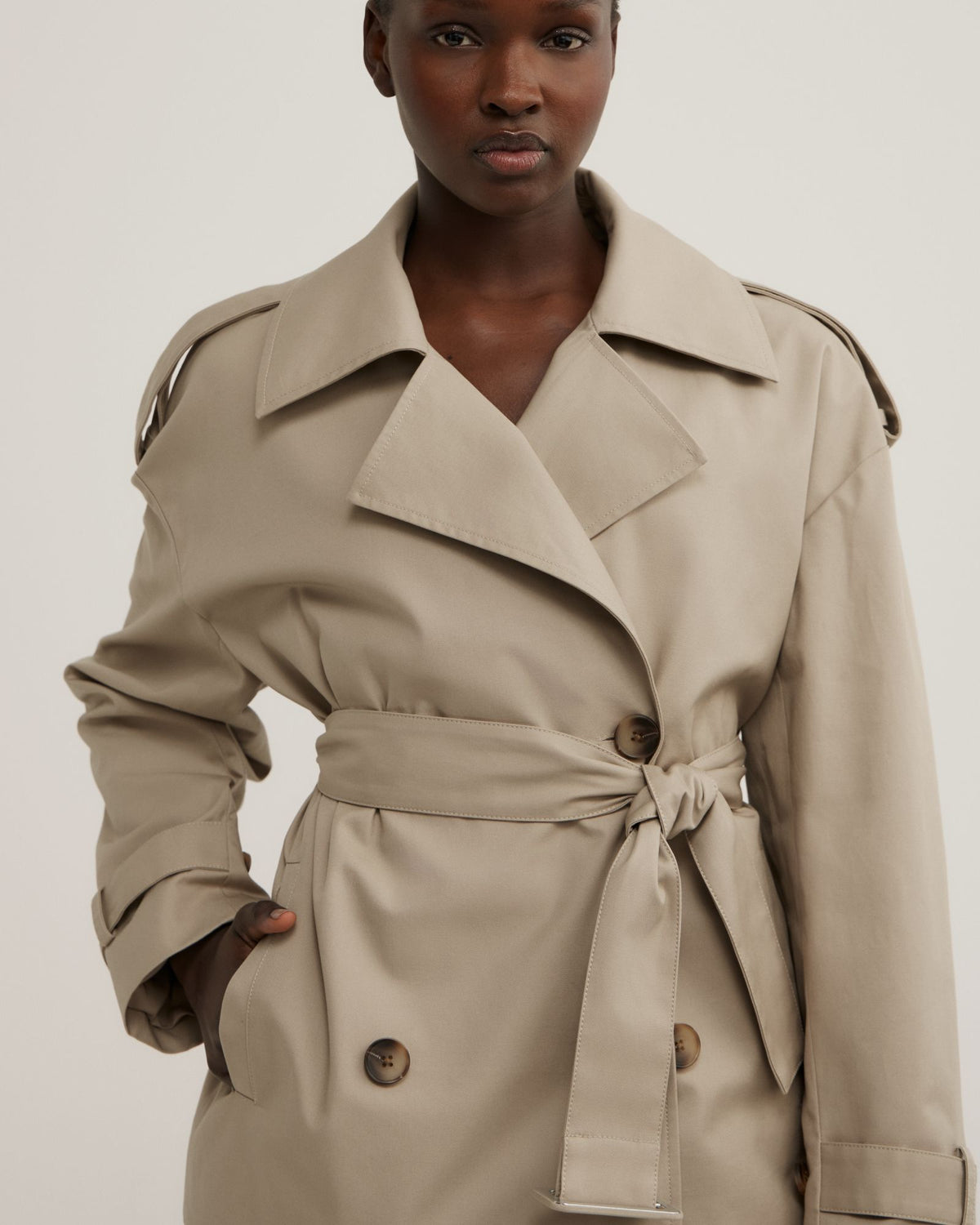Belted Trench Coat