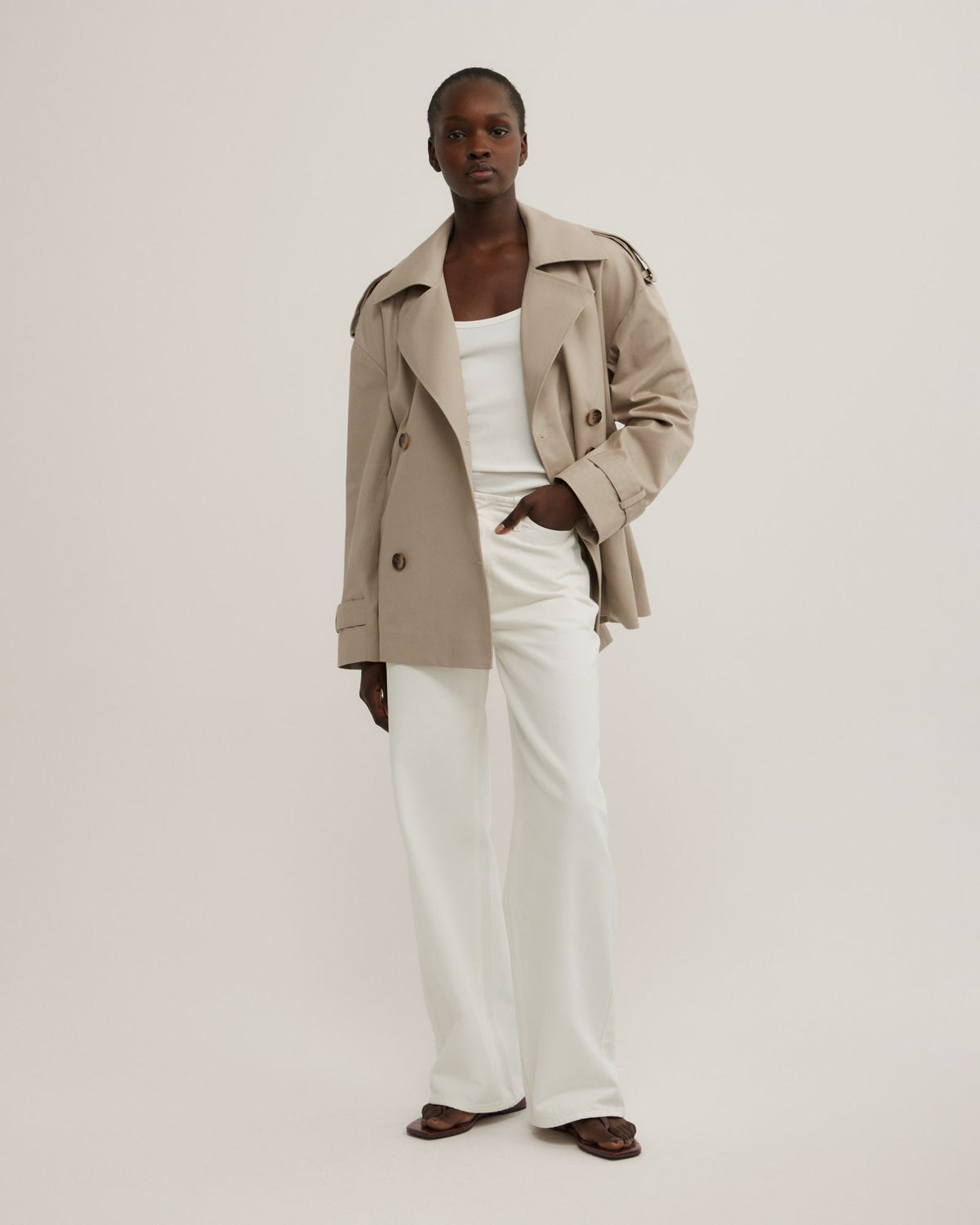 Belted Trench Coat
