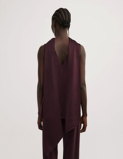 Asymmetric Scarf Top