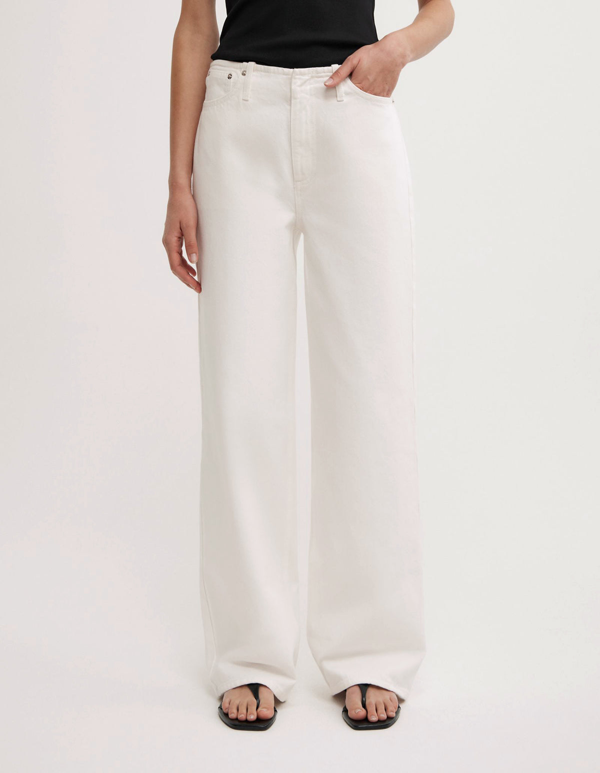 Clean Waist Denim Jeans