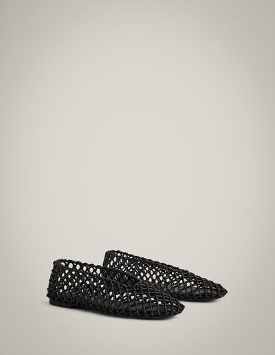 Hazel Woven Flats