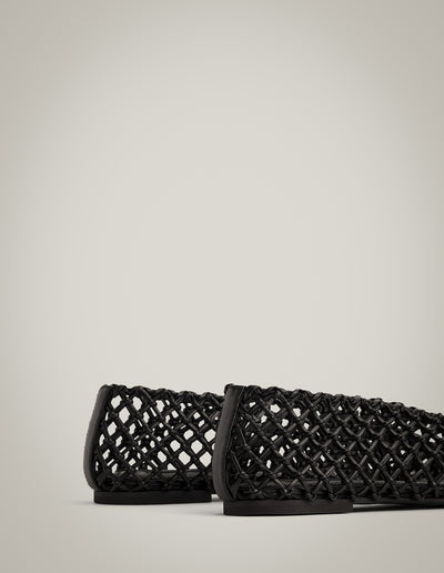 Hazel Woven Flats