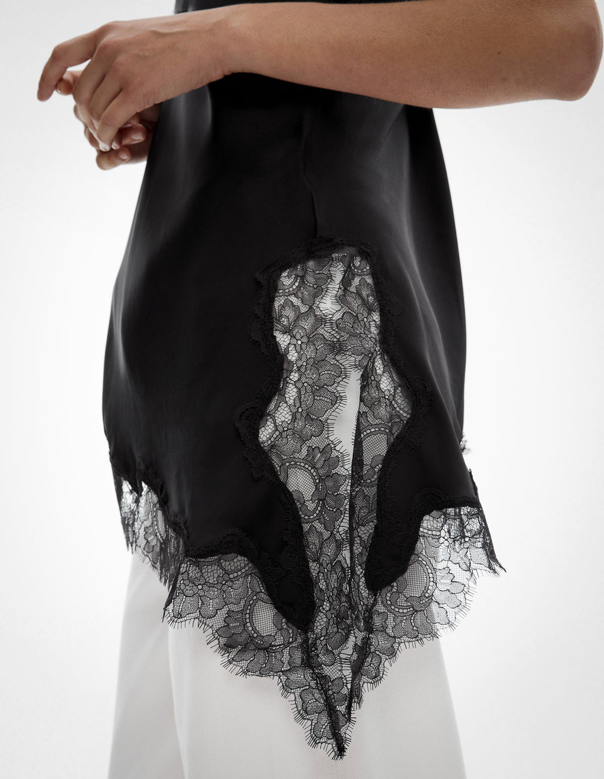 Asymmetrical Lace Camisole