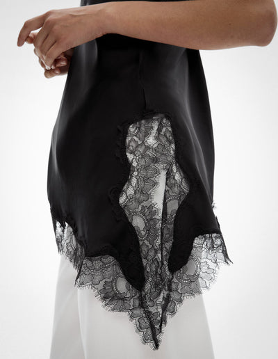 Asymmetrical Lace Camisole