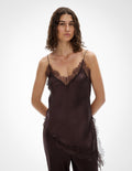 Asymmetrical Lace Camisole