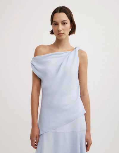 Sheer Drape Top