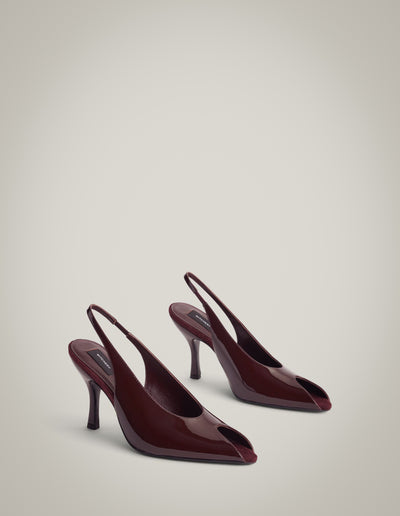 Naomi Peep Toe Heels