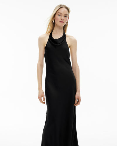 Halter Drape Dress