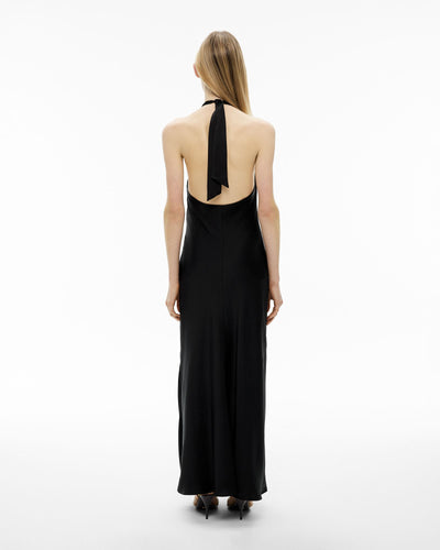 Halter Drape Dress