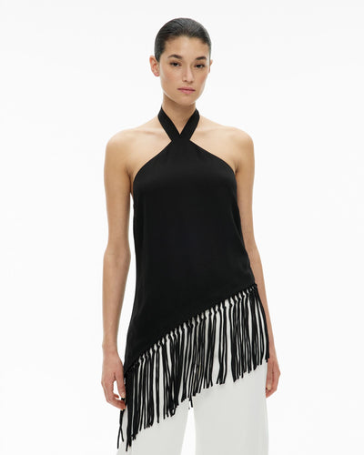 Fringe Halter Top