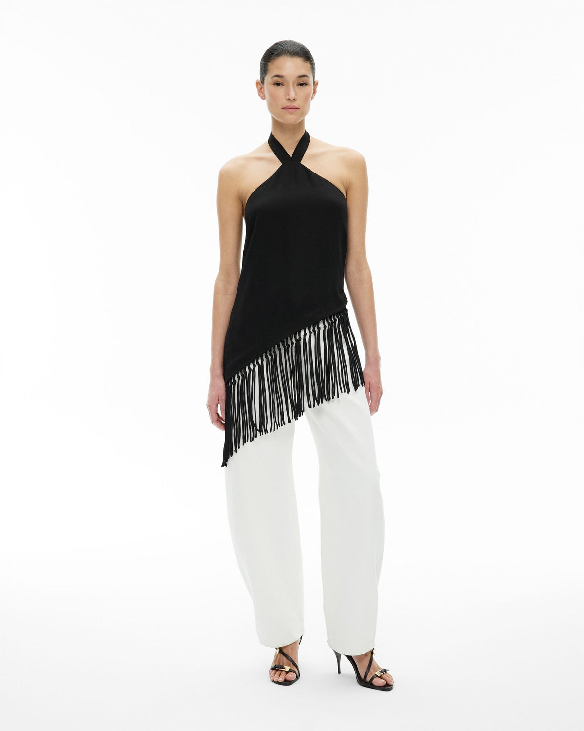 Fringe Halter Top