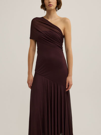 Wrapped Shoulder Dress