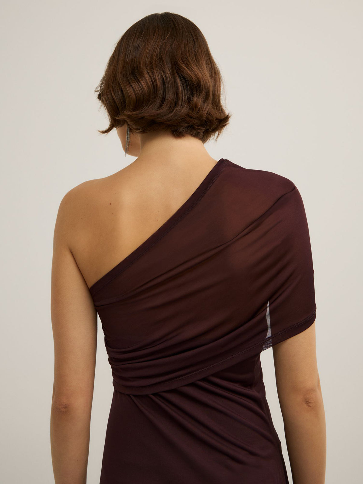 Wrapped Shoulder Dress