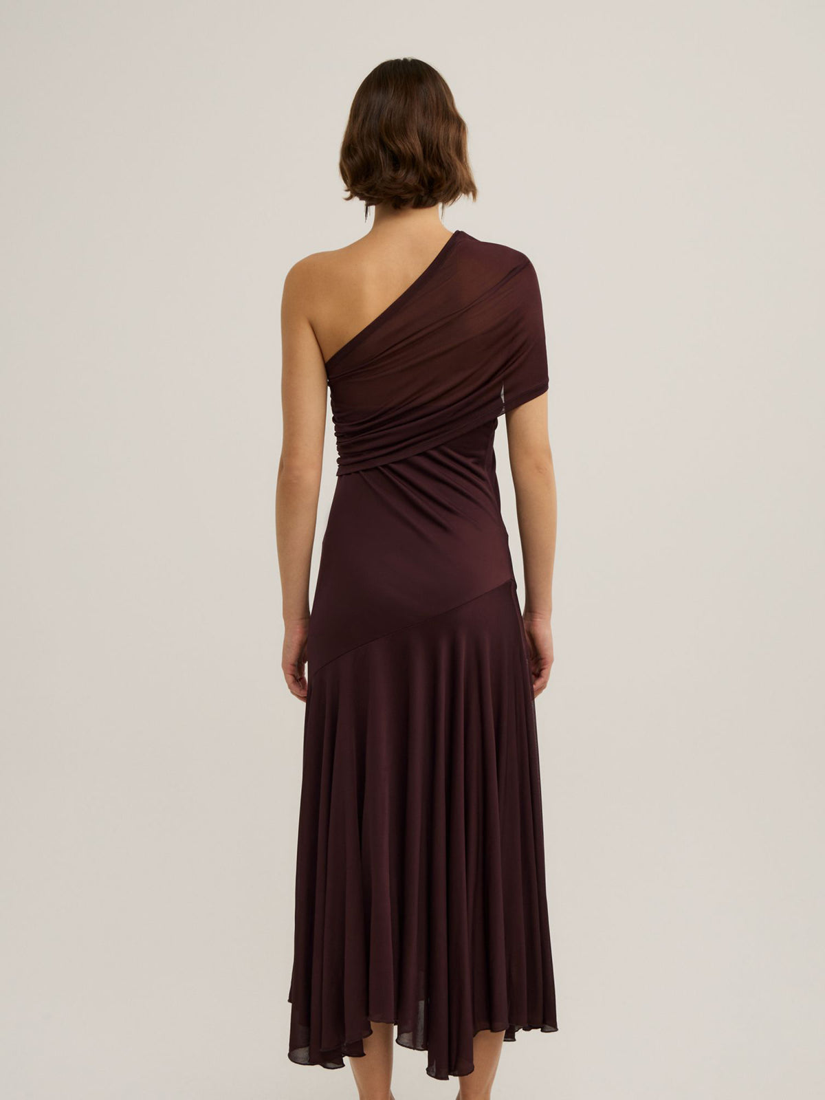 Wrapped Shoulder Dress