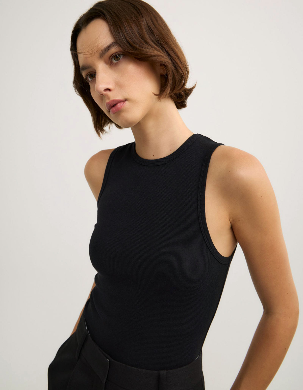 High Front Tank Top