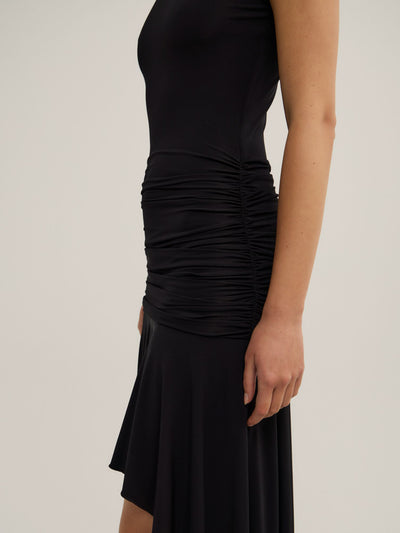 Asymmetric T-Shirt Dress