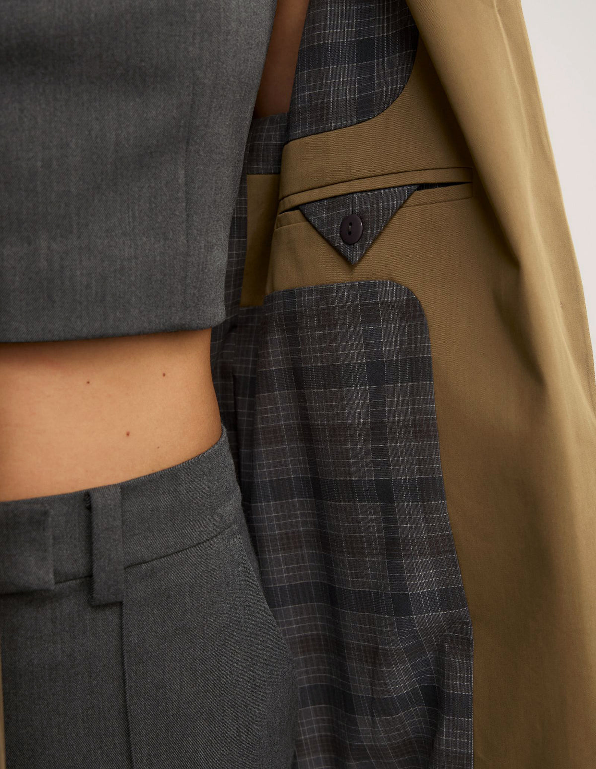 Single Breasted Trench Coat