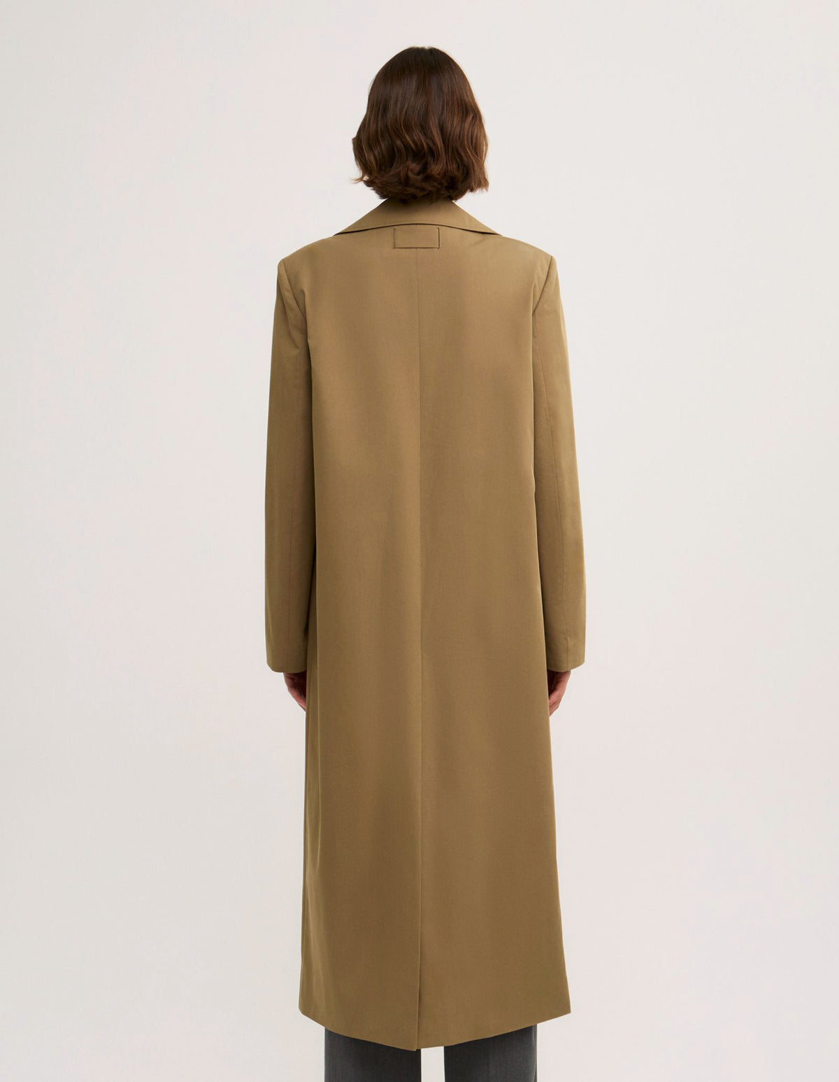 Single Breasted Trench Coat
