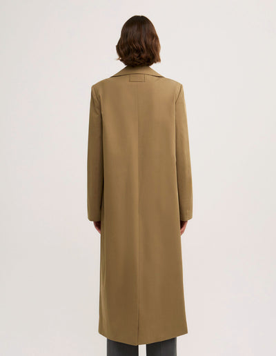 Single Breasted Trench Coat