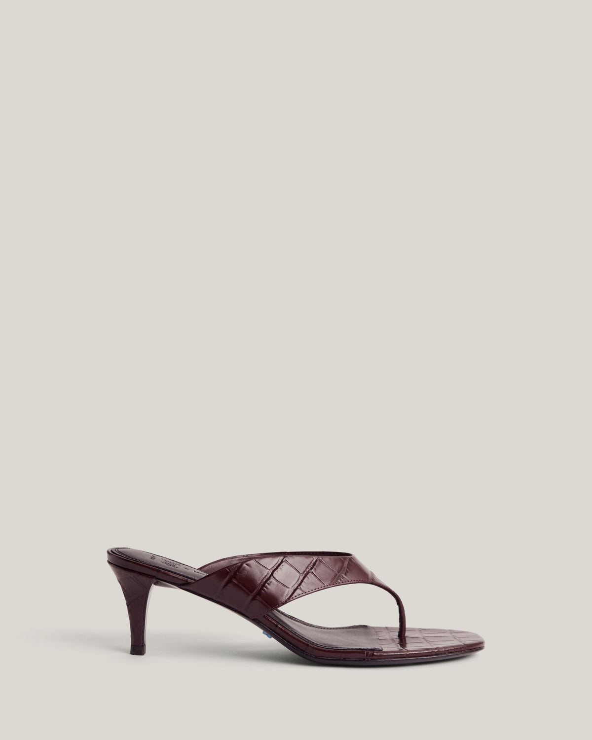 Toe Post Mule Heels