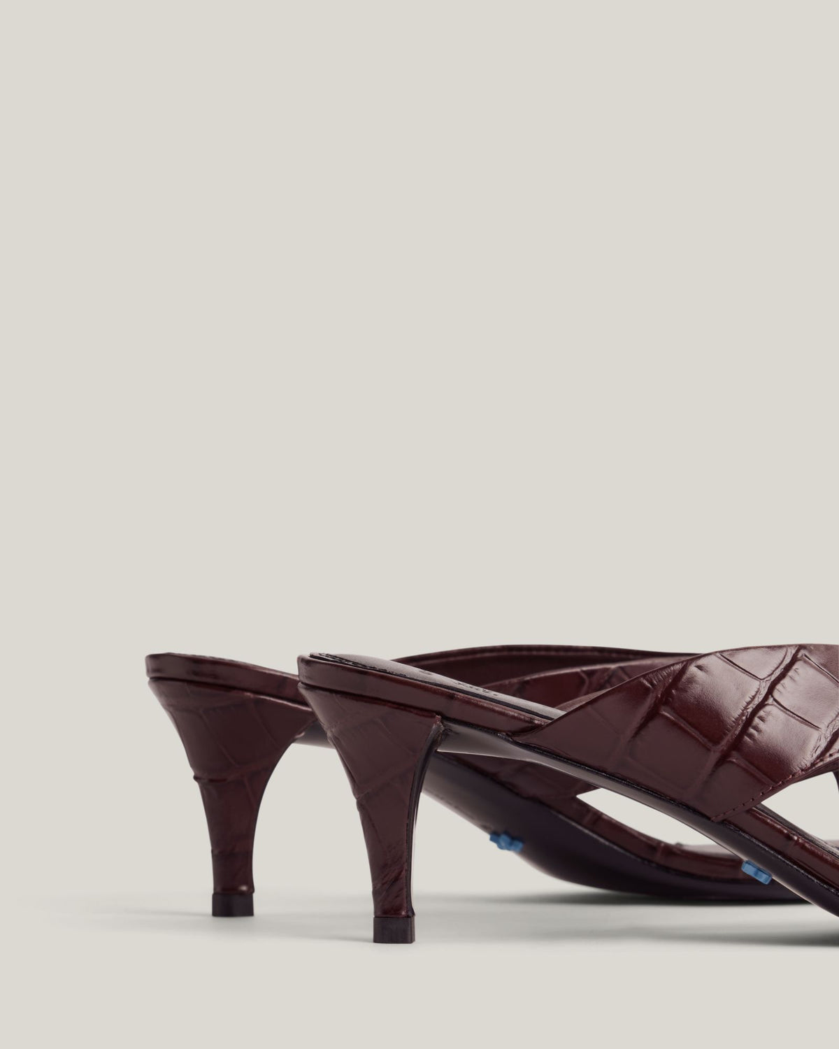 Toe Post Mule Heels