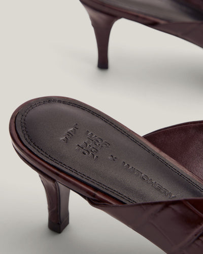 Toe Post Mule Heels