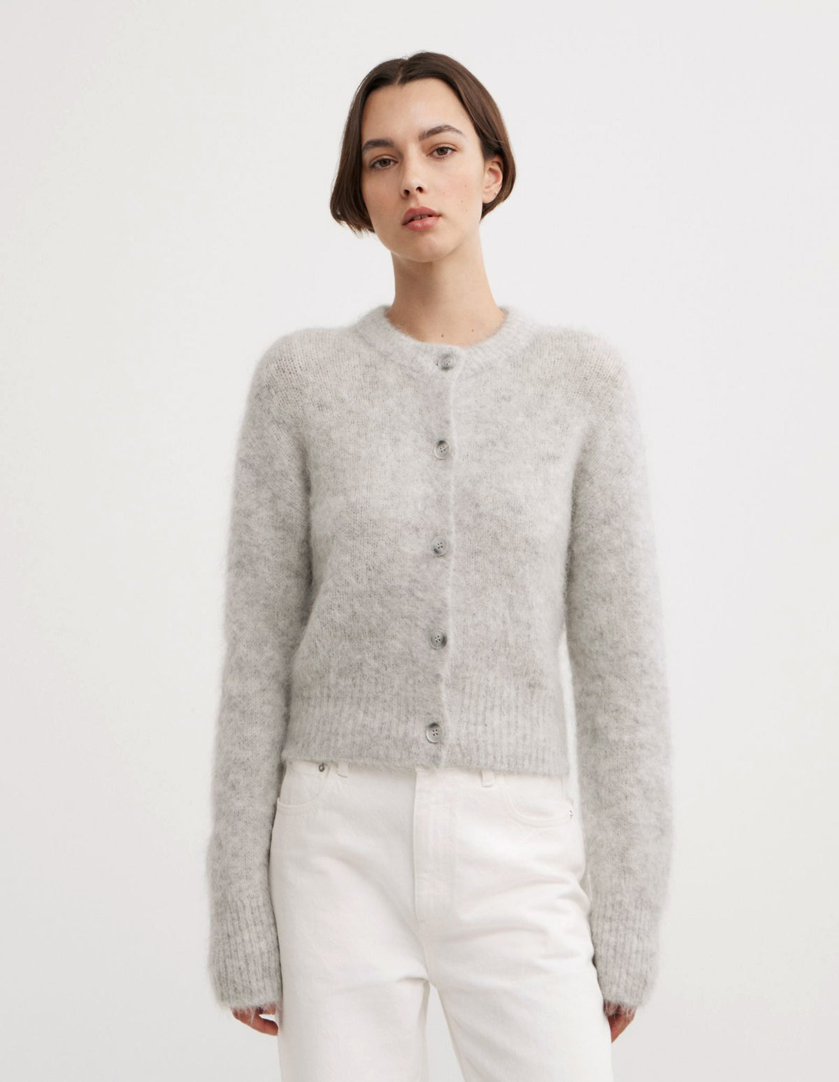 Fluffy Crew Cardigan