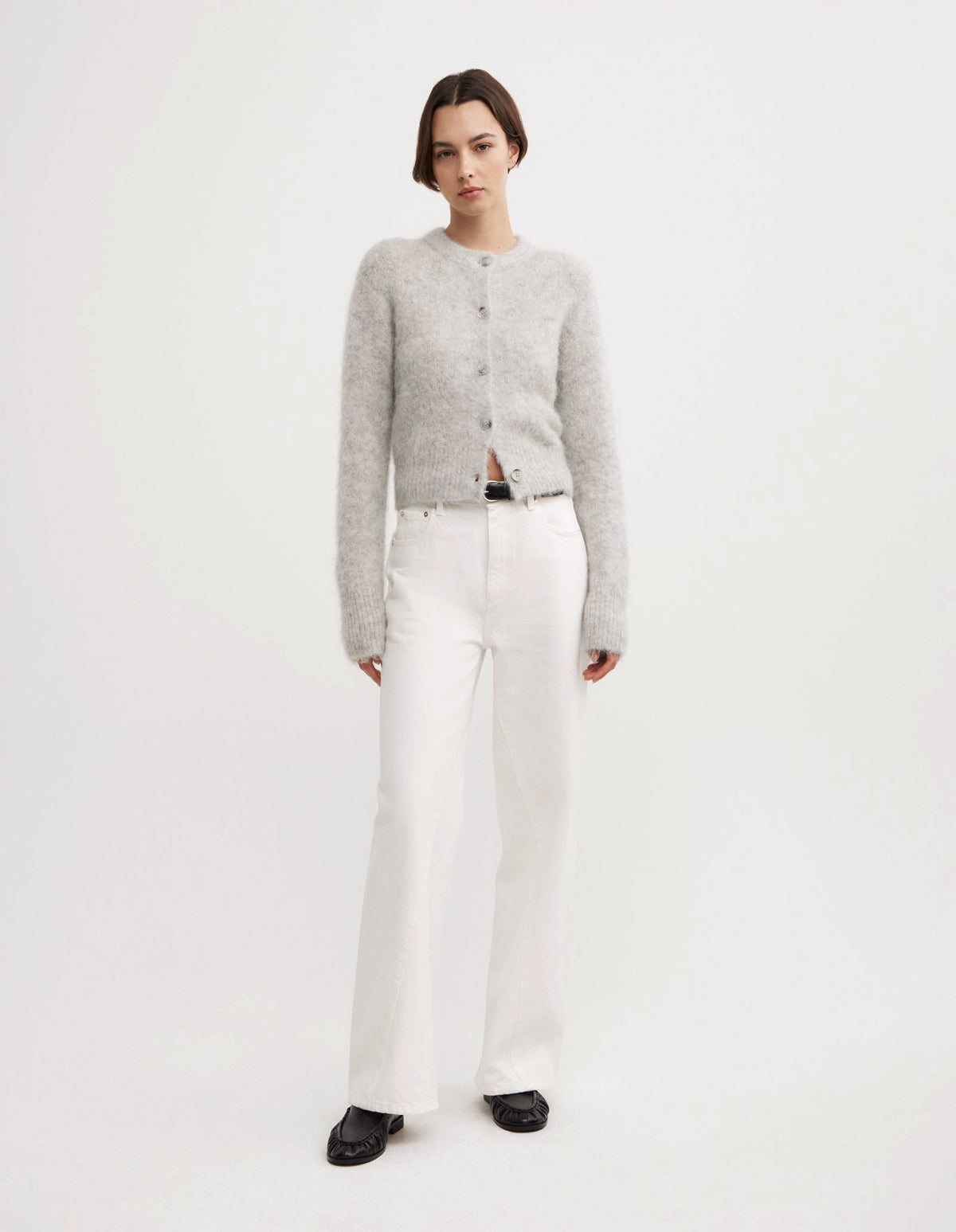 Fluffy Crew Cardigan
