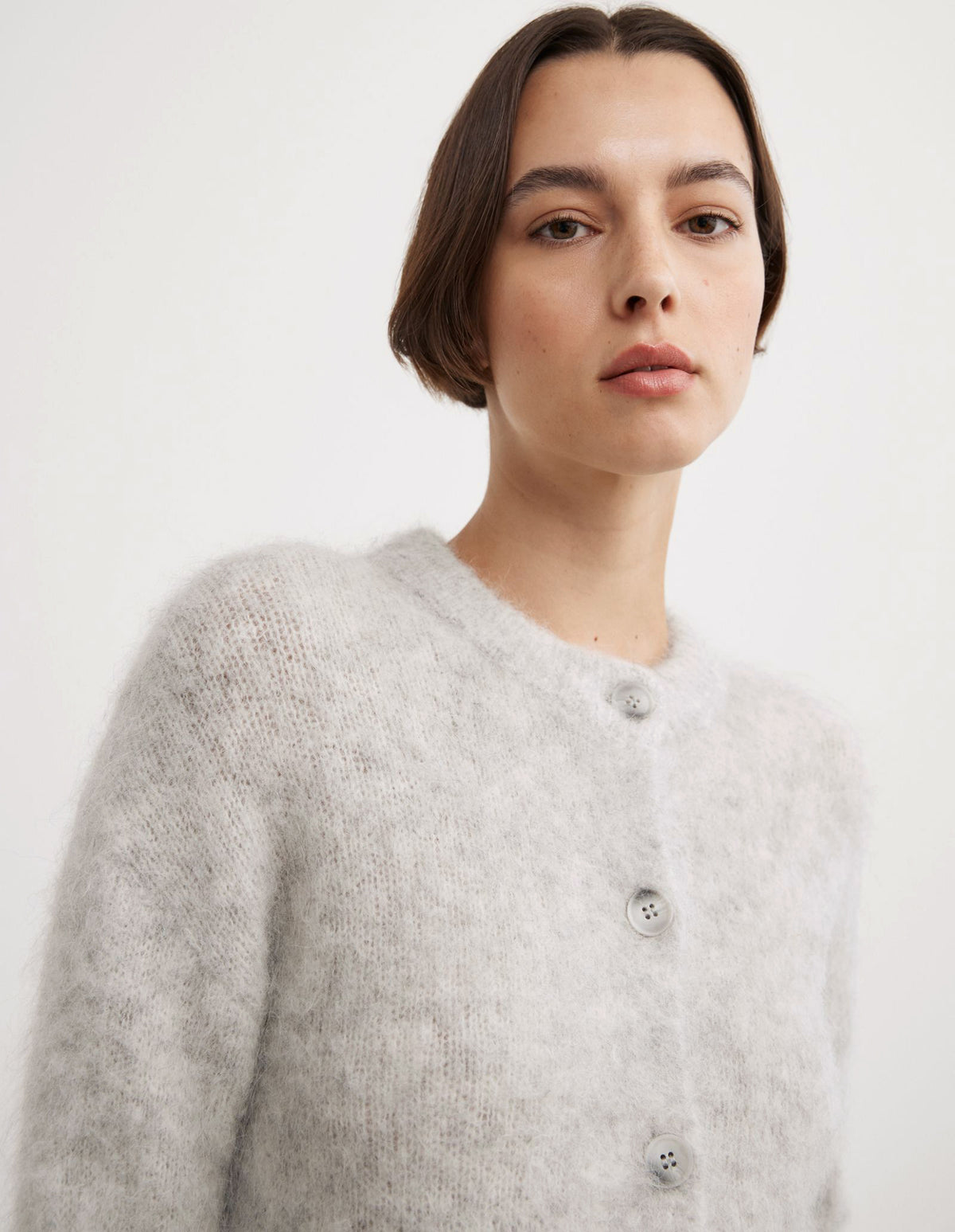 Fluffy Crew Cardigan