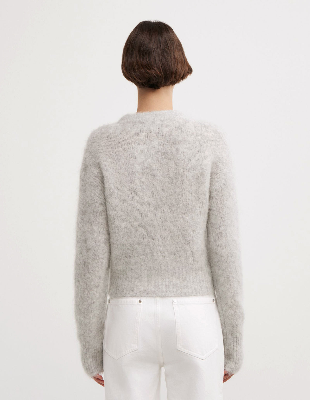 Fluffy Crew Cardigan