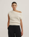 Asymmetric Fluffy Top