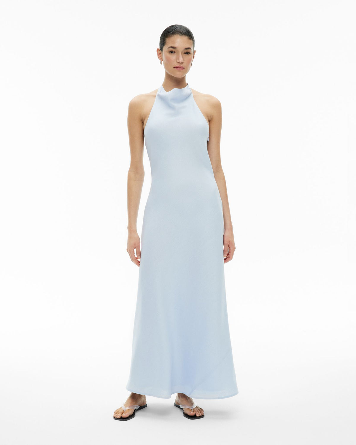 Halter Drape Dress