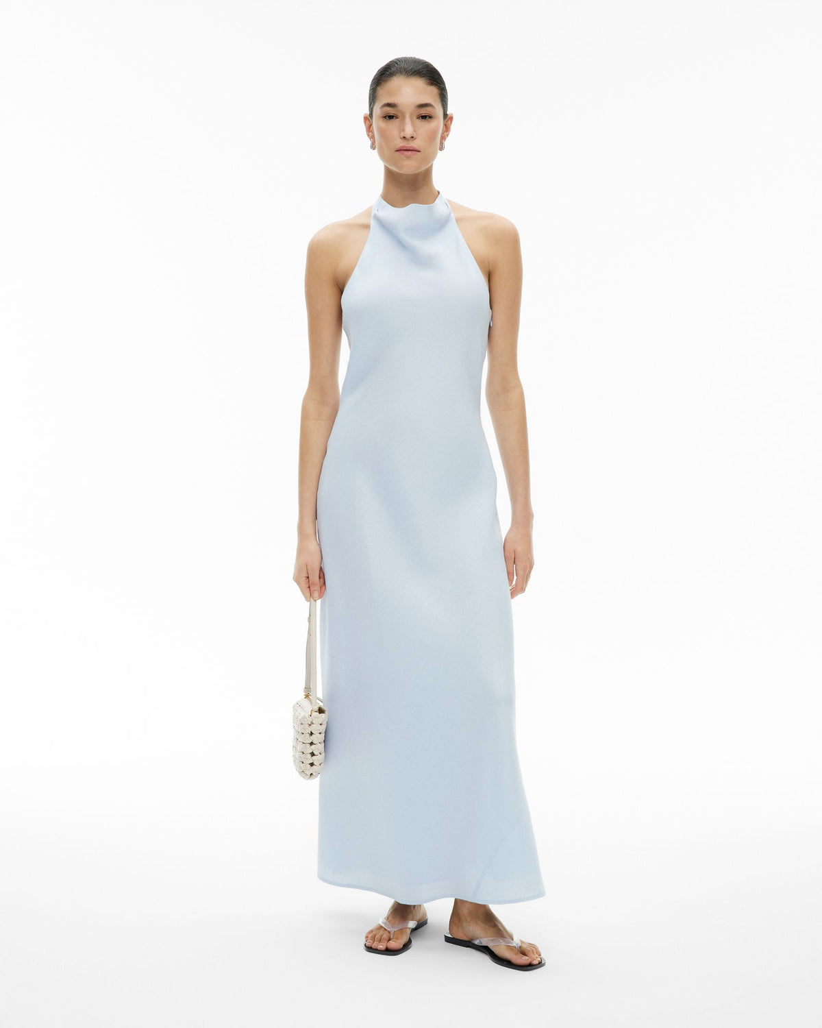 Halter Drape Dress