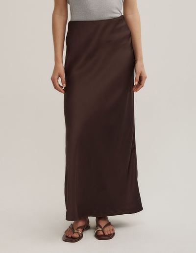 Bias Slip Skirt