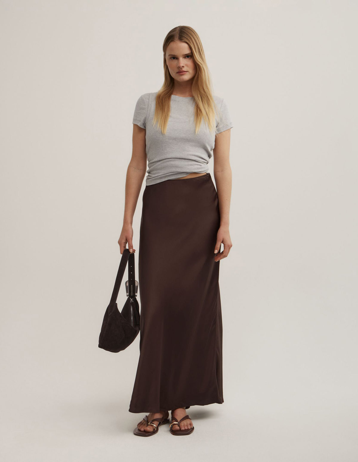 Bias Slip Skirt