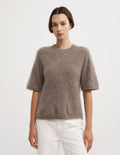 Cashmere Knit T-Shirt
