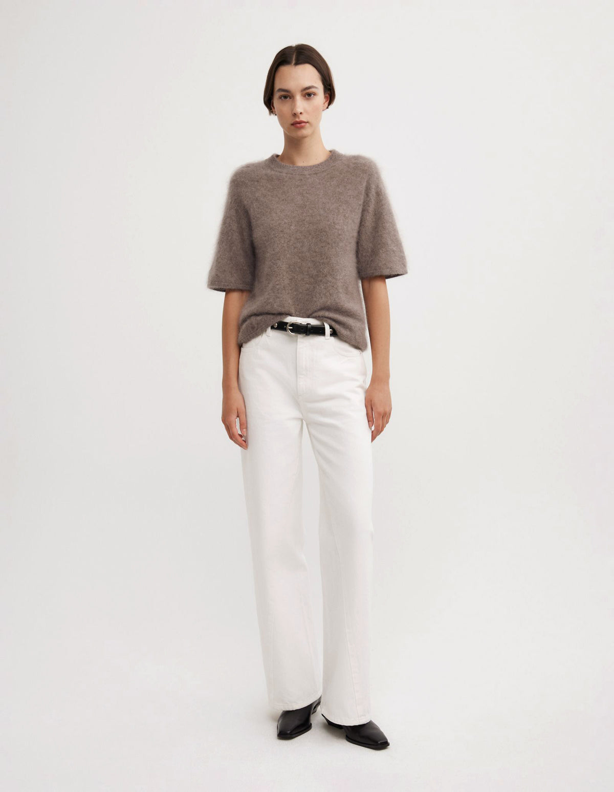 Cashmere Knit T-Shirt