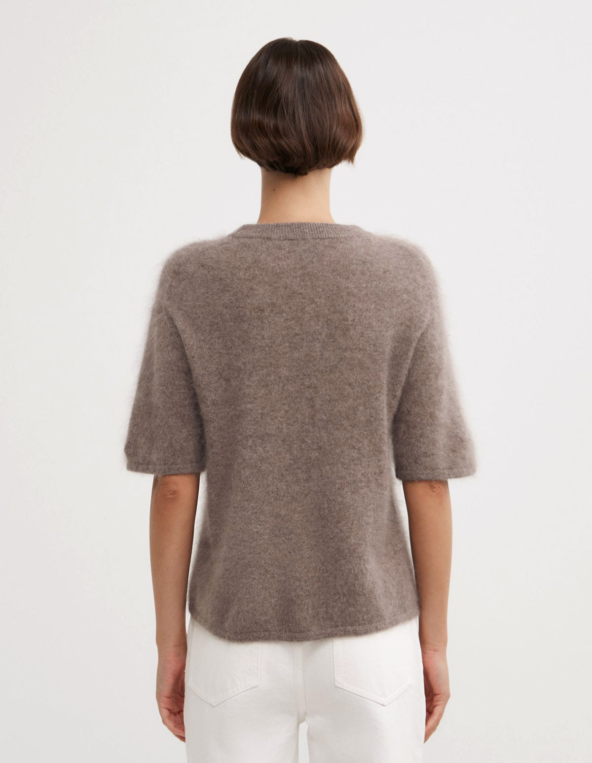 Cashmere Knit T-Shirt