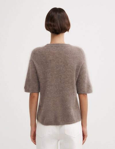 Cashmere Knit T-Shirt