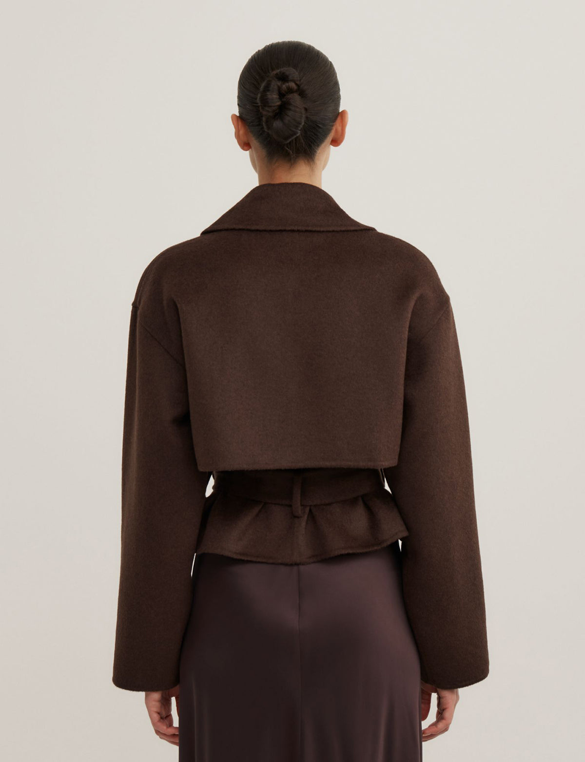 Cropped Trench Coat