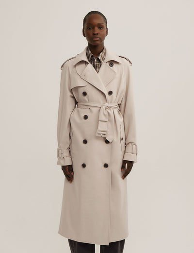 Longline Trench Coat