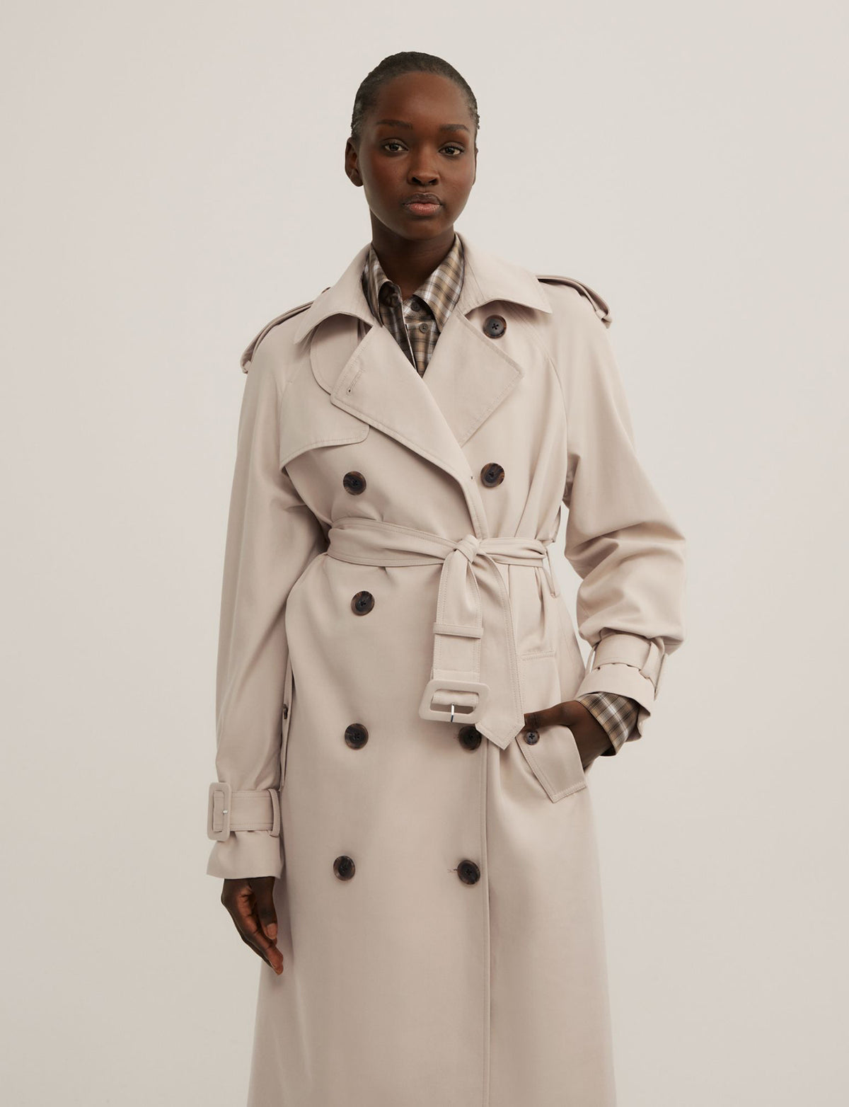 Longline Trench Coat