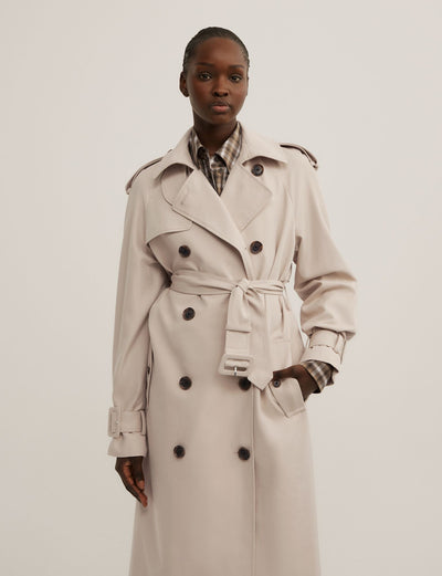 Longline Trench Coat