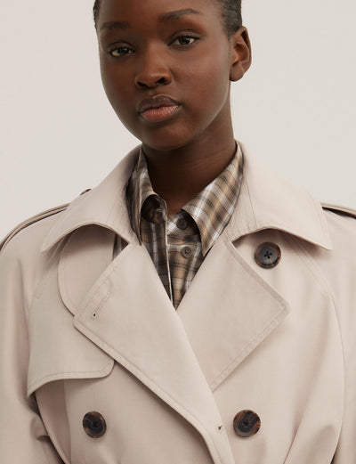 Longline Trench Coat