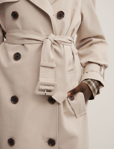 Longline Trench Coat